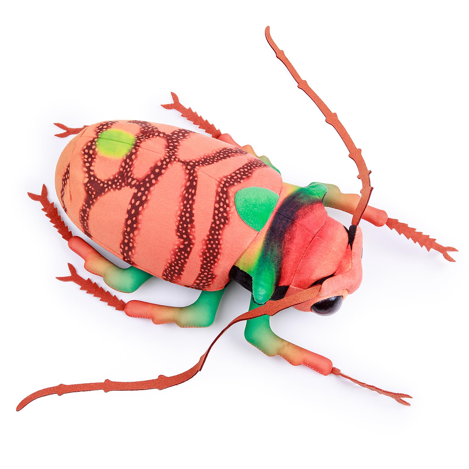 Beetle Plush Toy，Simulation Longhorn Beetle Plushie Model Toy,Unique Plush Gift Collection for Kids