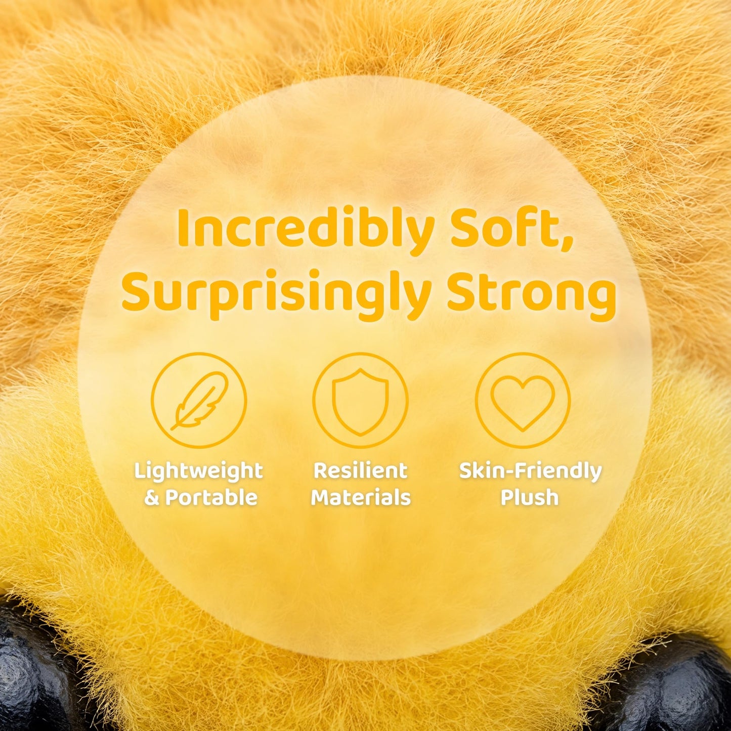 Bee Plush Keychain Toy - Realistic Bee Stuffed Animals Keyring Pendant, Cute Bee Plushie Toys for Backpack Handbag Charms
