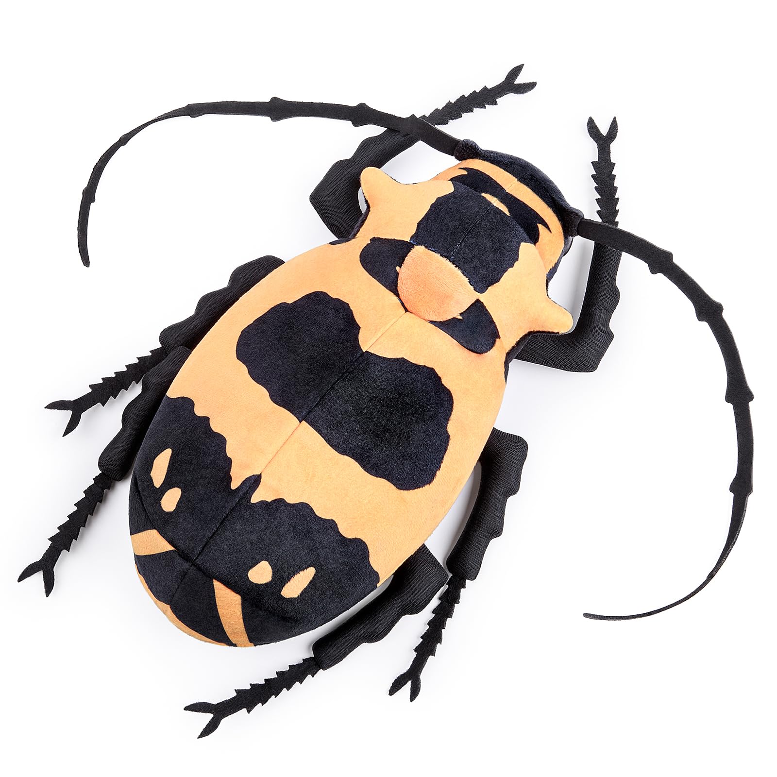 Beetle Plush Toy，Simulation Longhorn Beetle Plushie Model Toy,Unique Plush Gift Collection for Kids