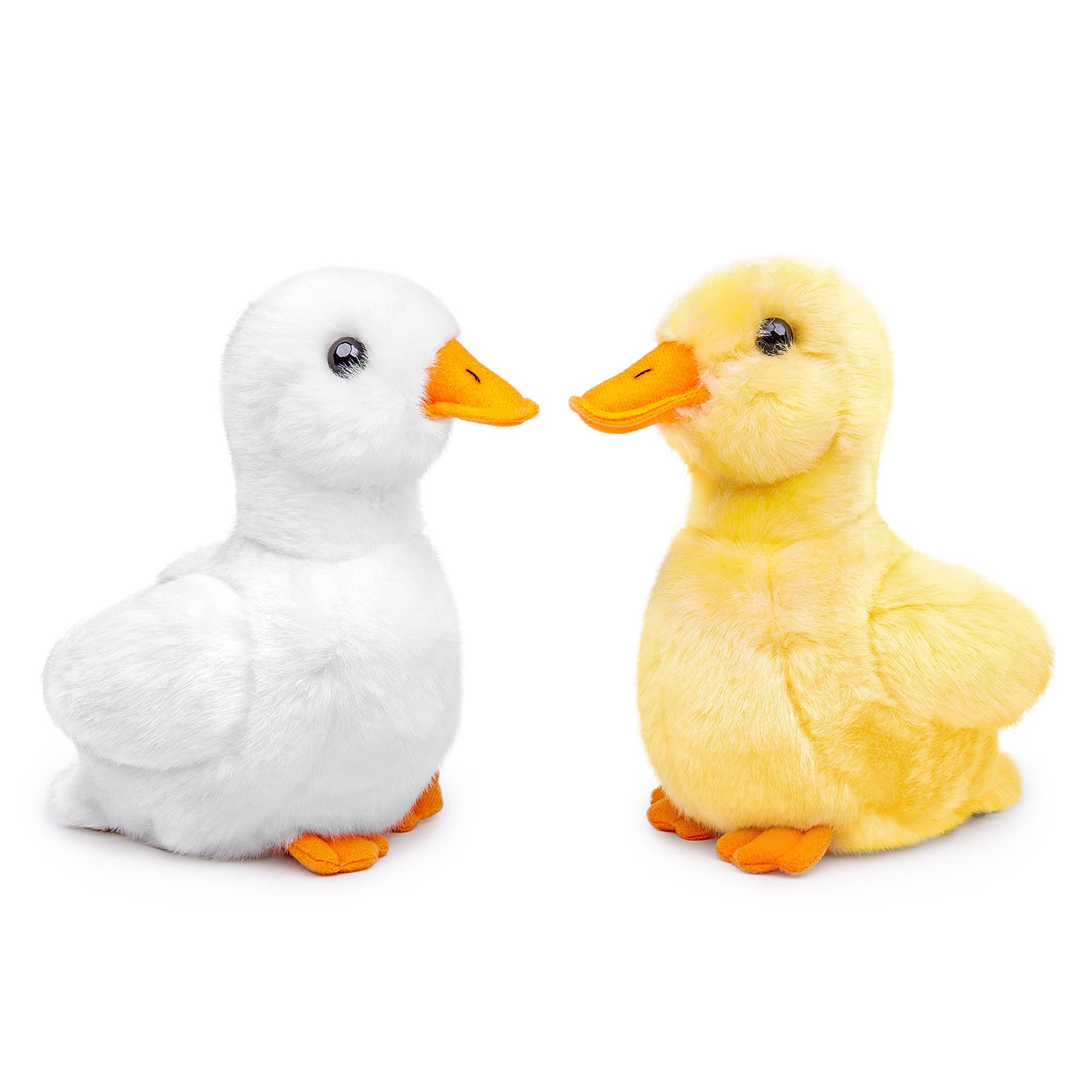 Yellow Little Duck Plush, Simulation Duck Stuffed Animal, Little Baby Duck Doll Plush Toys as Gift for Your Kids