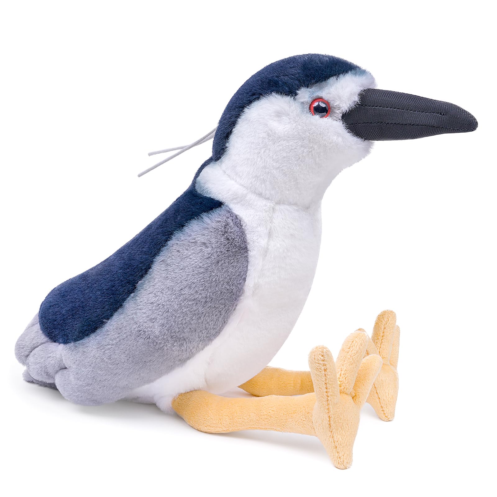 Nycticorax Plush Toy, Lifelike Night-Heron Stuffed Animals 10in, Soft Realistic Nycticorax Bird Unique Plushie Toys