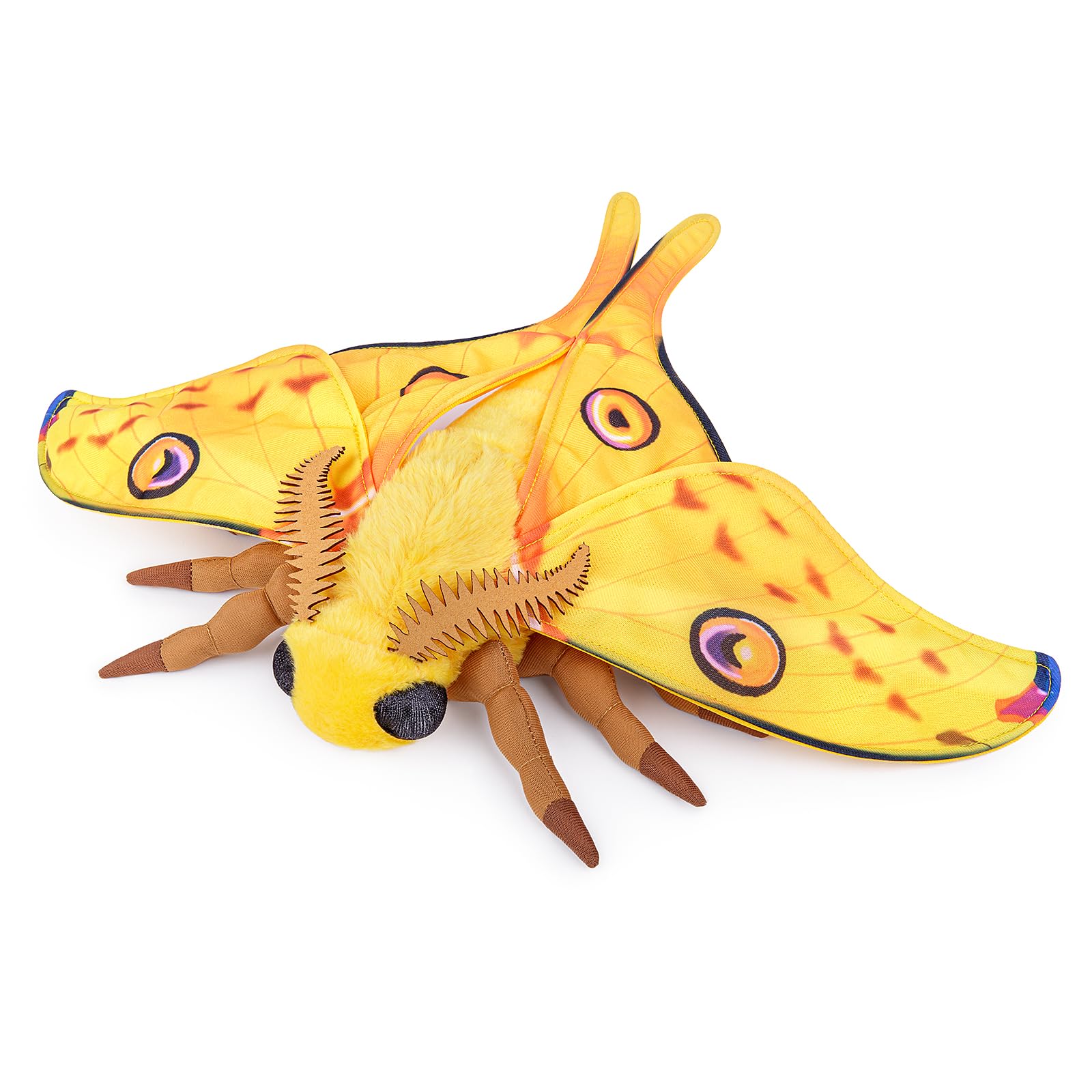 Comet Moth Plush Toy, Lifelike Comet Luna Moth Stuffed Animals