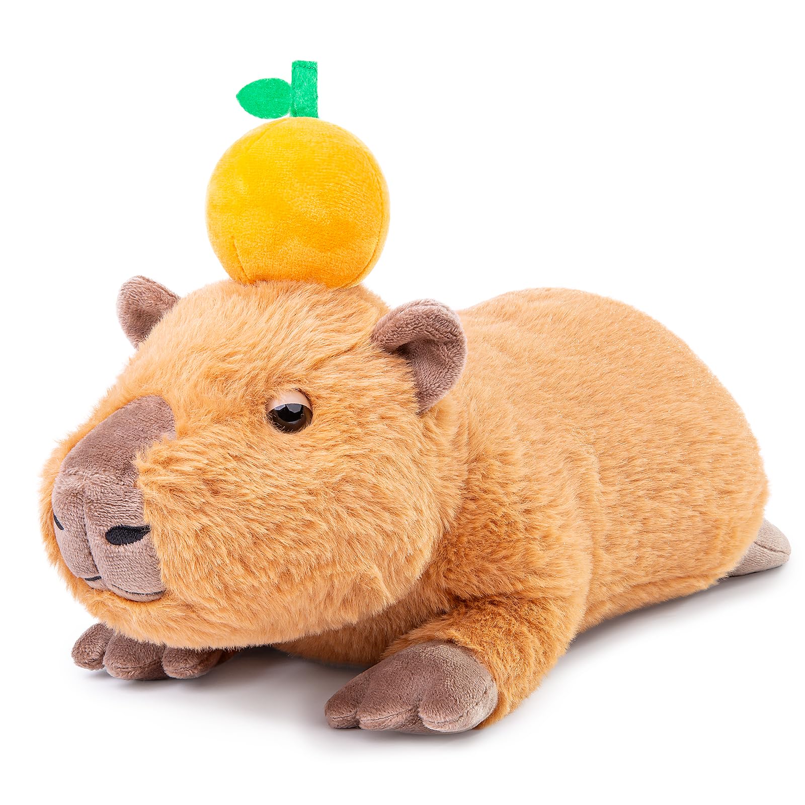 Capybara Plush Toy, Sleeping Soft Capybara Rodent Stuffed Animals