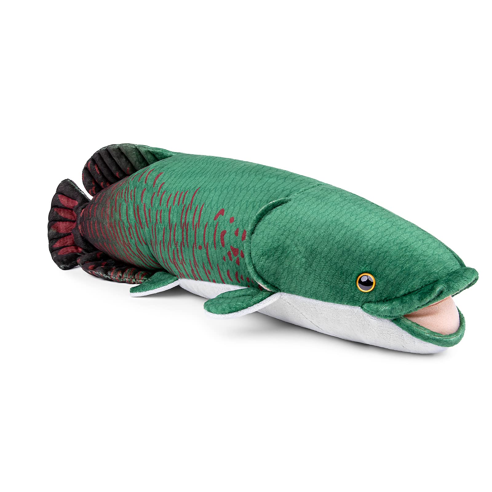 Arapaima Plush, Lifelike Arapaima Gigas Fish Stuffed Animals