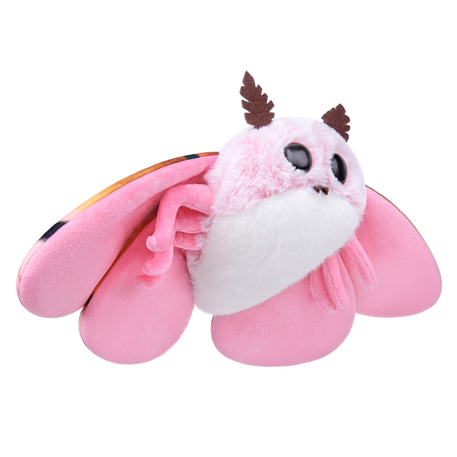 Cute Moth Plush Toy, White Moth Stuffed Animals