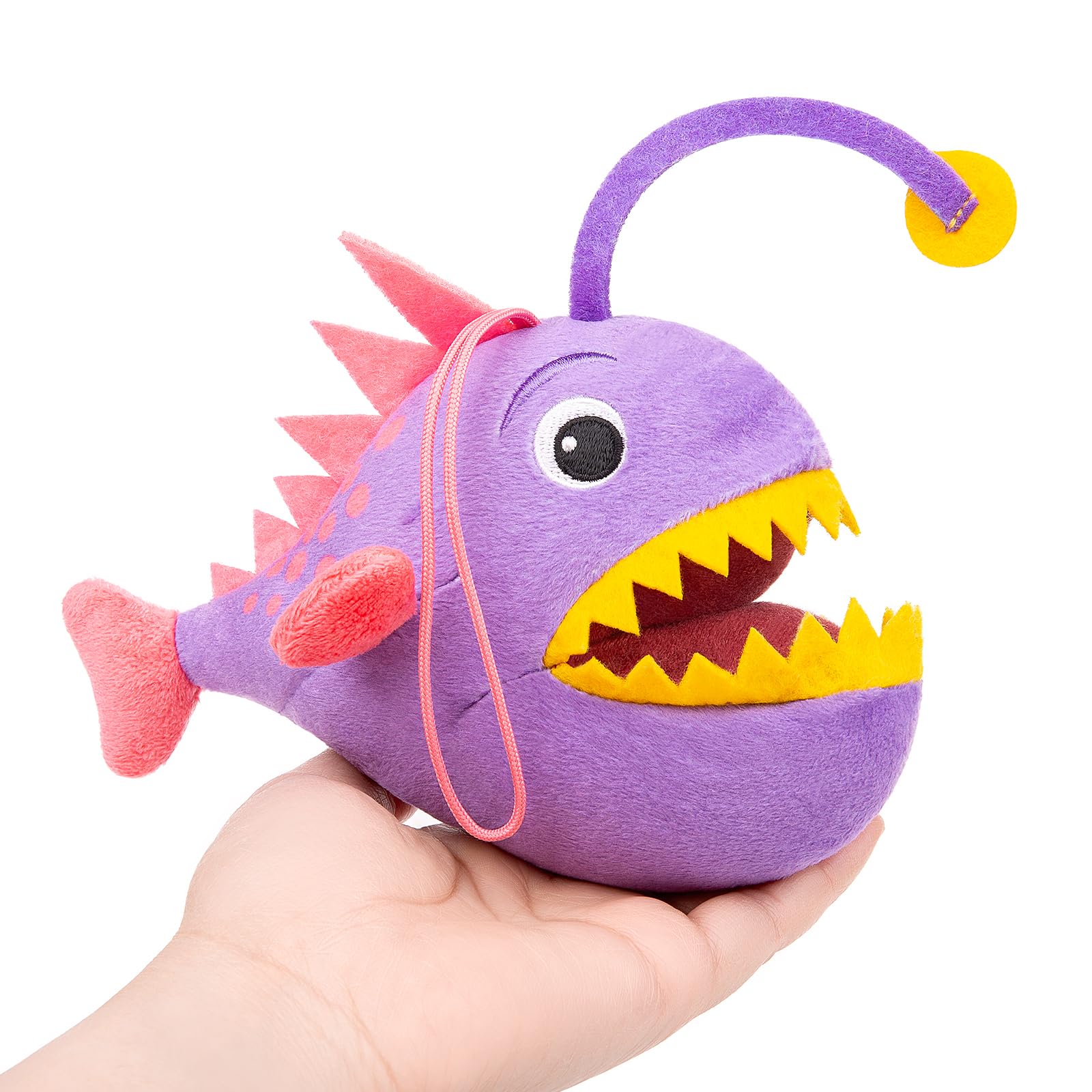 Anglerfish Plush Toy, Cute Anglerfish Creepy Stuffed Animals Toys Sea Life