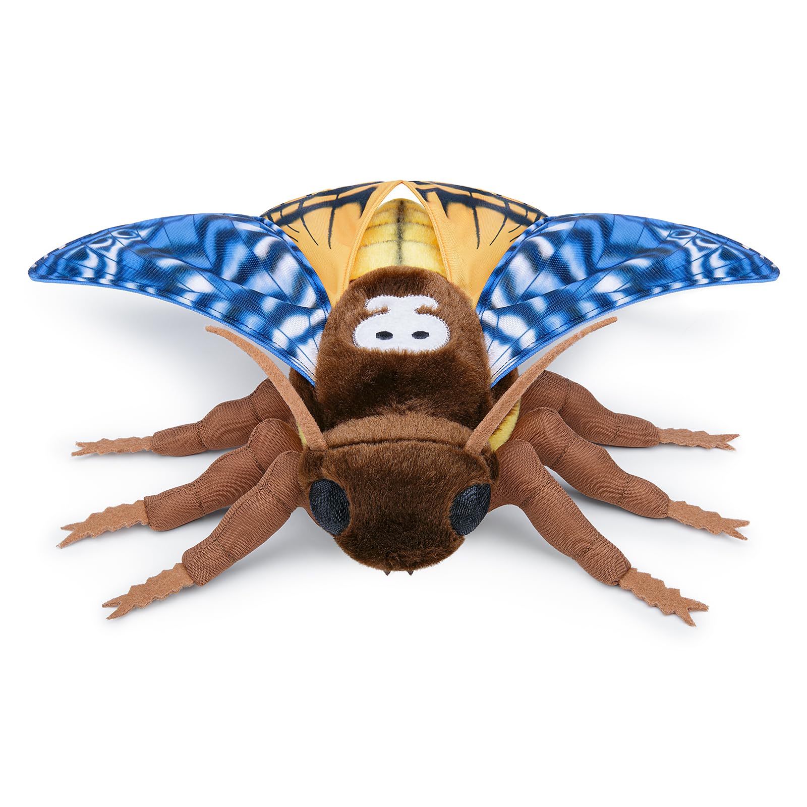 Death's-Head Hawkmoth Plush Toy, Giant Blue Death Hawk Moth Stuffed Animals