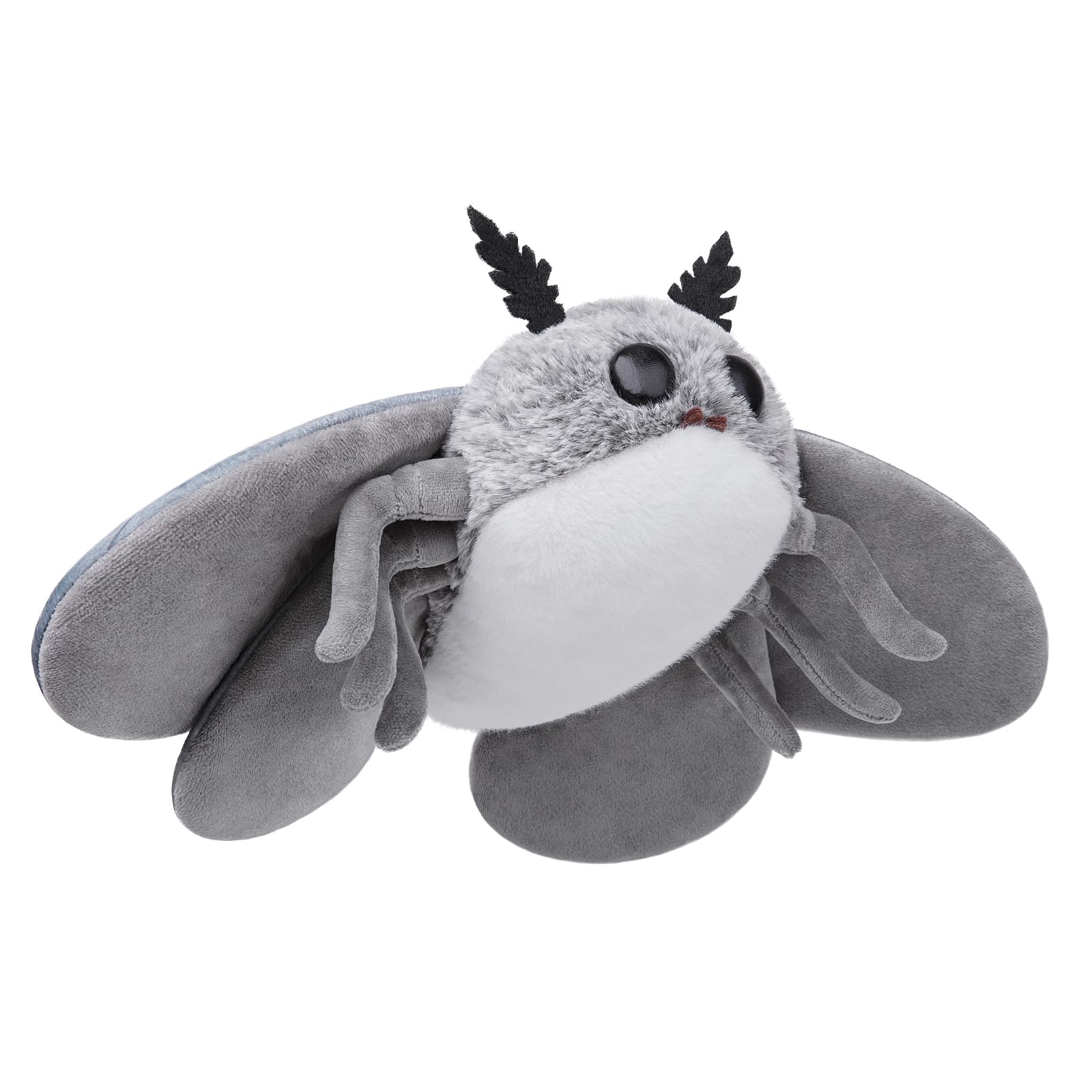 Cute Moth Plush Toy, White Moth Stuffed Animals