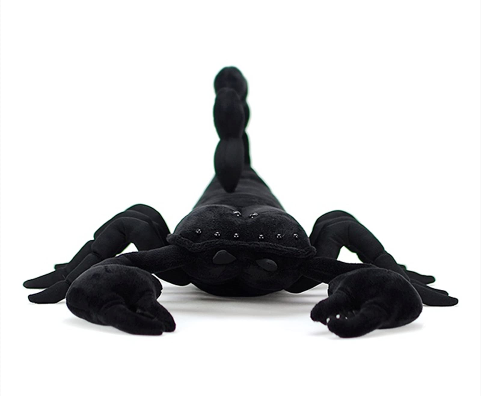 Emperor Scorpion Plush Toy, Realistic Black Scorpion Stuffed Animal