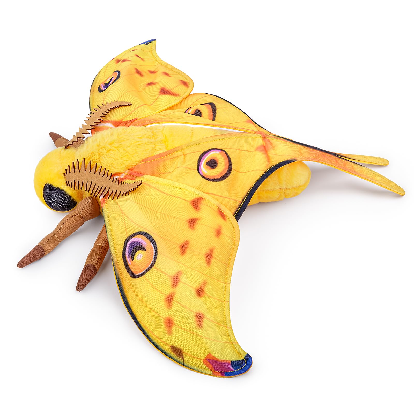 Comet Moth Plush Toy, Lifelike Comet Luna Moth Stuffed Animals