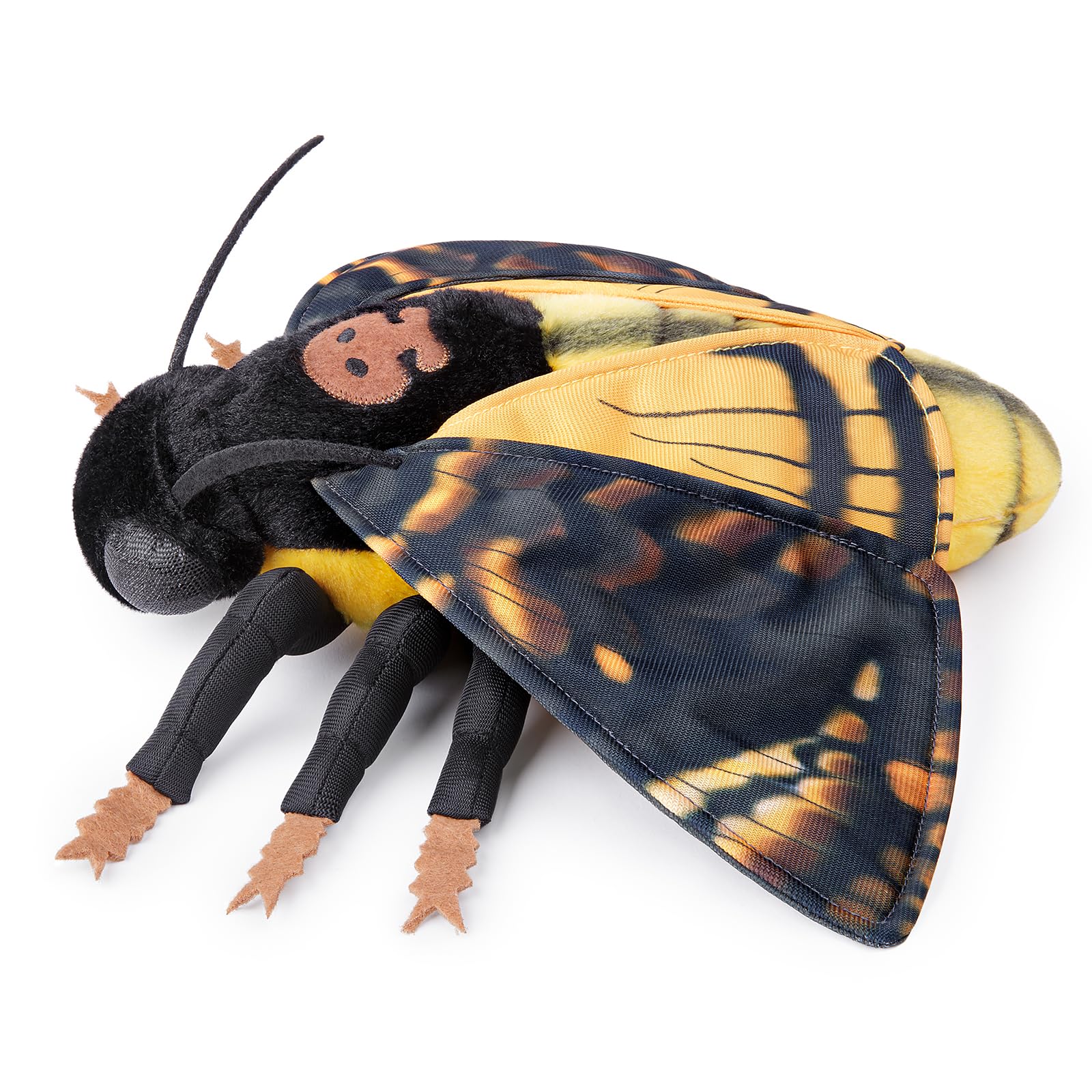 Death's-Head Hawkmoth Plush Toy, Lifelike Death Hawk Moth Stuffed Animals