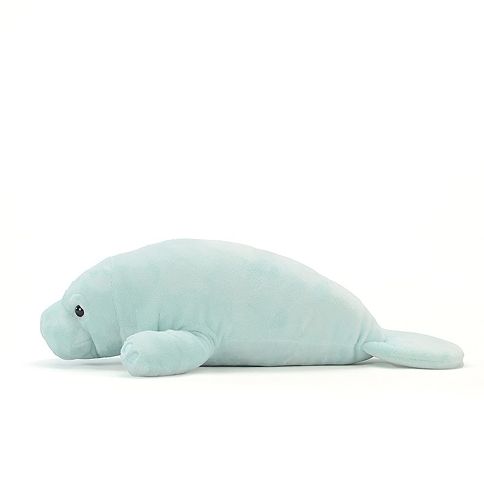 Manatee Plush Toy, Blue Lifelike Manatee Stuffed Animal