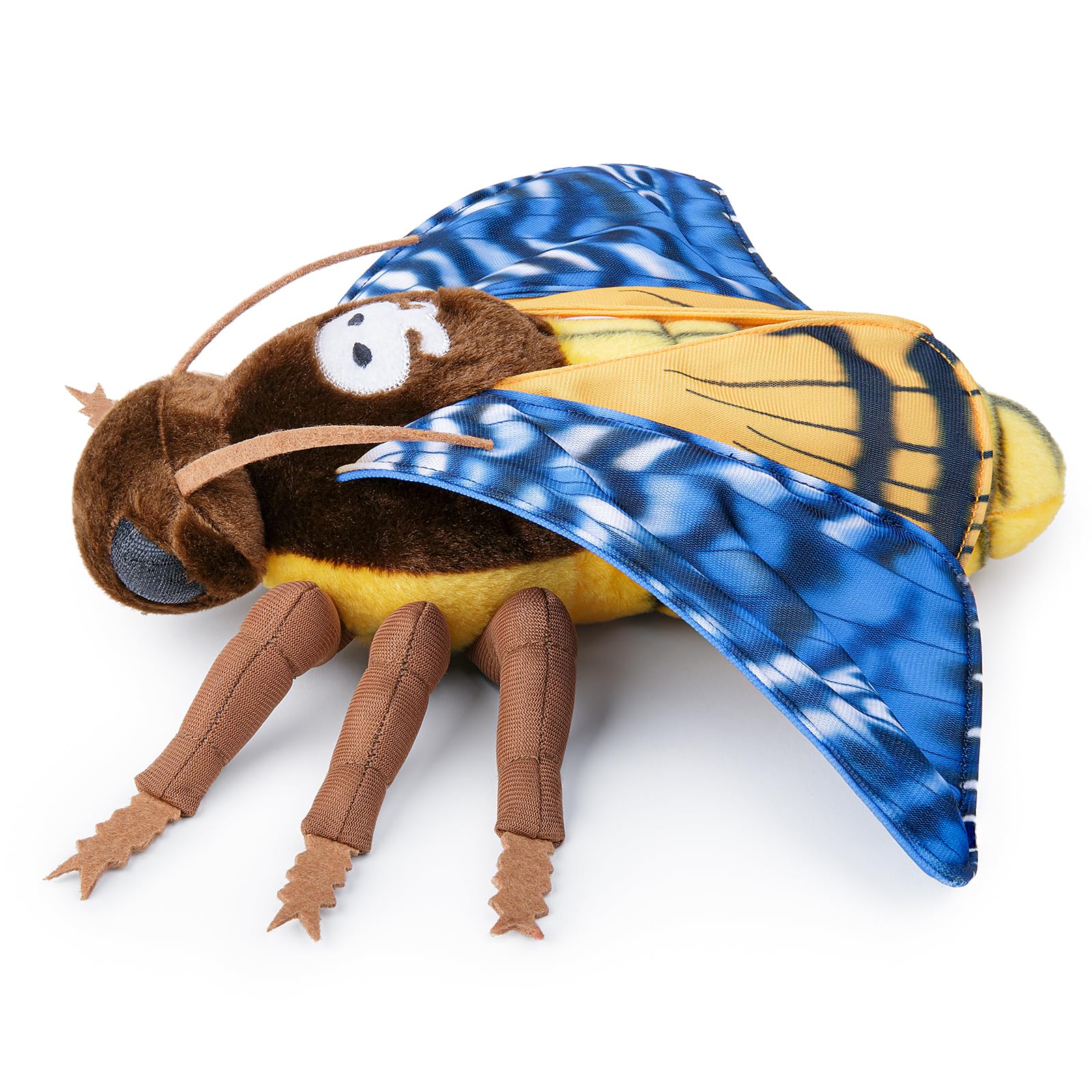 Death's-Head Hawkmoth Plush Toy, Giant Blue Death Hawk Moth Stuffed Animals