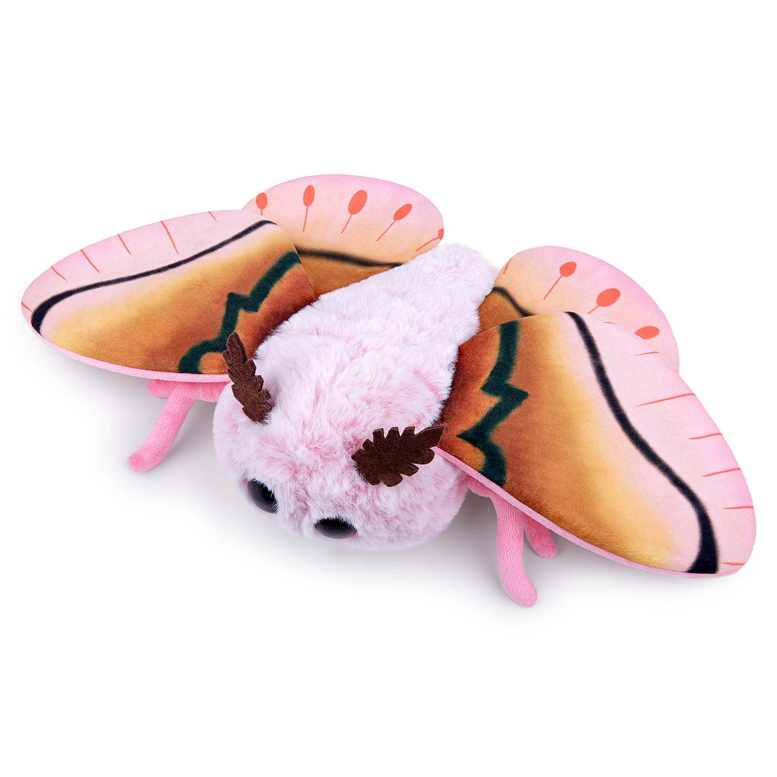 Cute Moth Plush Toy, White Moth Stuffed Animals