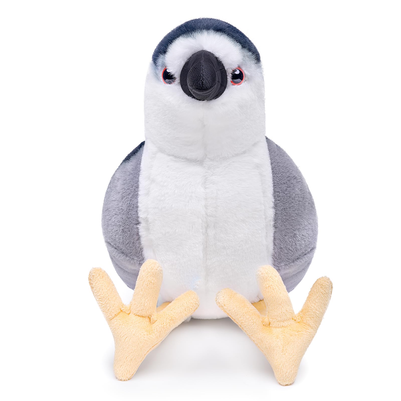 Nycticorax Plush Toy, Lifelike Night-Heron Stuffed Animals 10in, Soft Realistic Nycticorax Bird Unique Plushie Toys