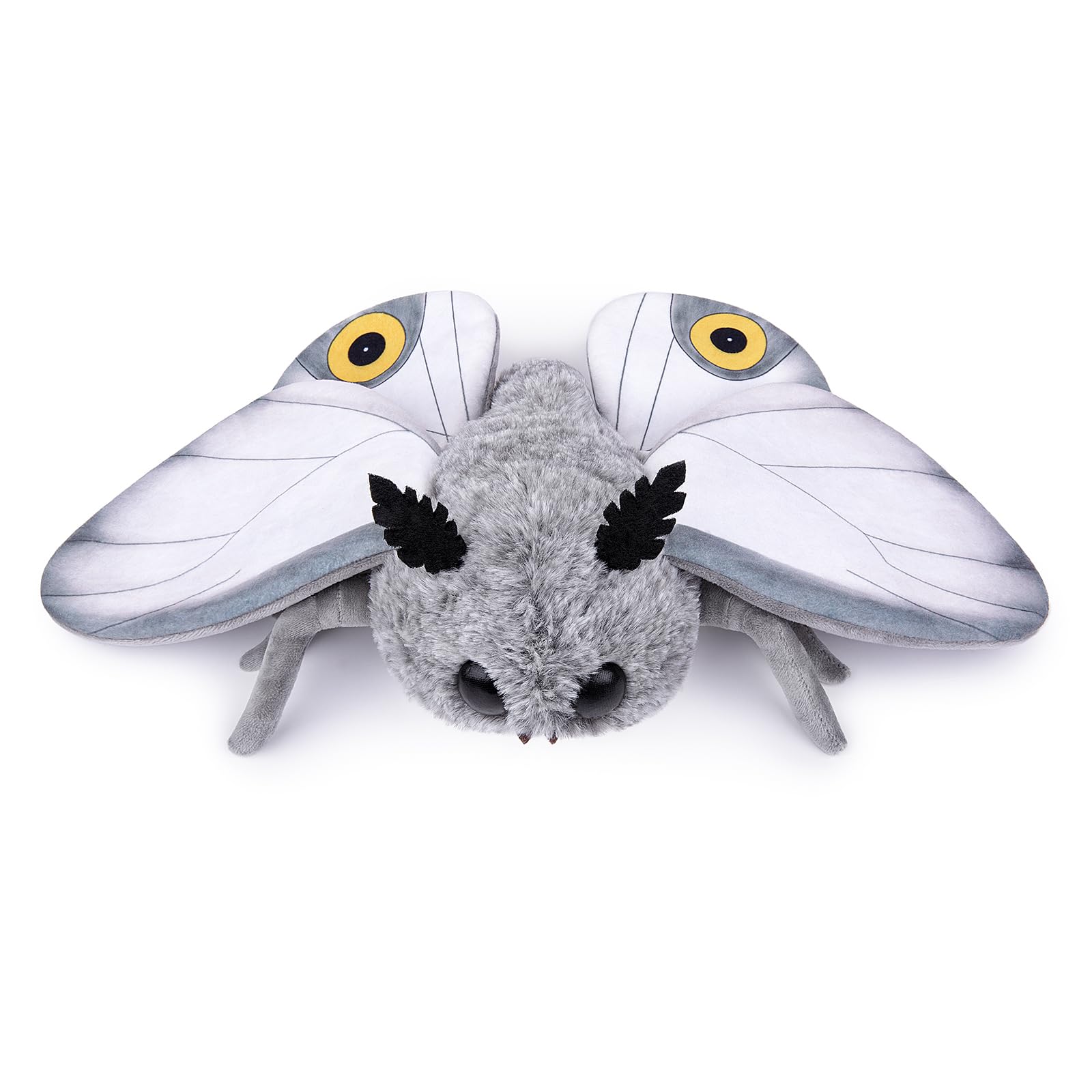 Cute Moth Plush Toy, White Moth Stuffed Animals