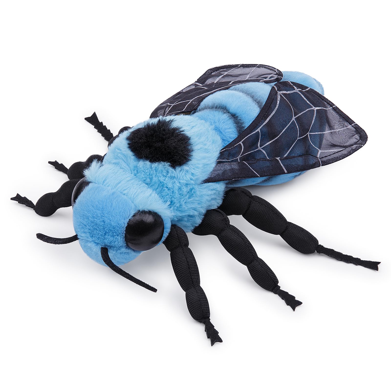 Bee Plush Toy, Lifelike Bee Stuffed Animals, Realistic Bee Big Wings Toys