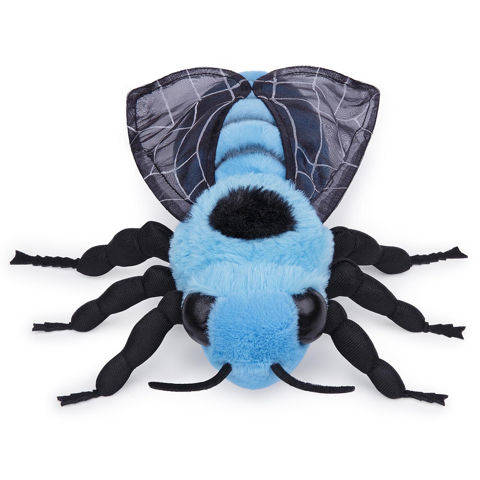 Bee Plush Toy, Lifelike Bee Stuffed Animals, Realistic Bee Big Wings Toys