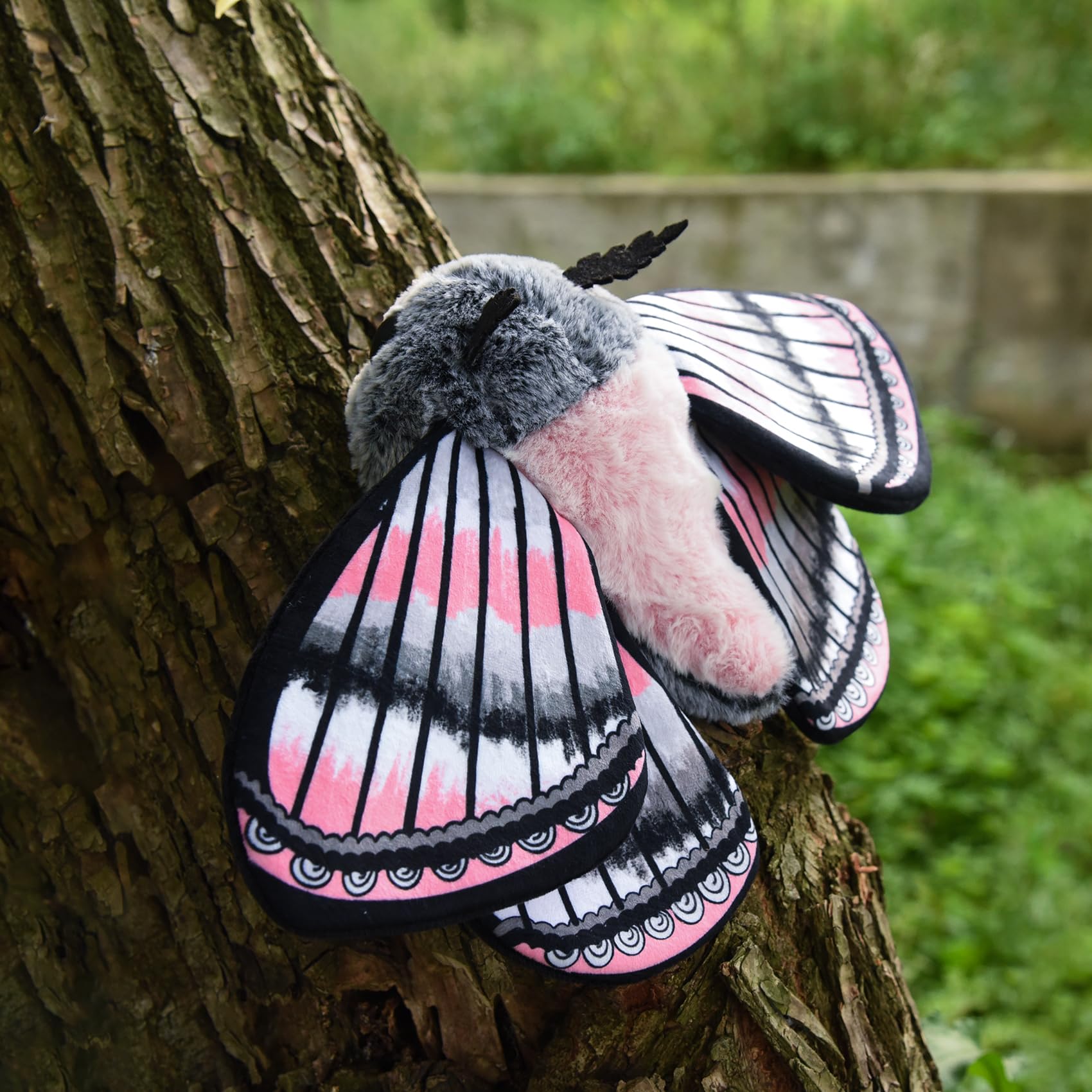 Cute Moth Plush Toy, White Moth Stuffed Animals